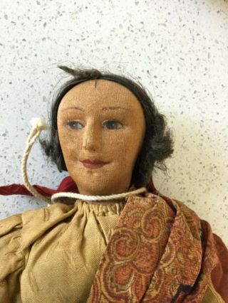 Vintage Antique? Cloth Doll With Painted Face