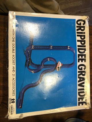 Vintage Sears Grippidee Gravidee Deluxe Set By Tomy W/ 2 Rockets And 21 Access