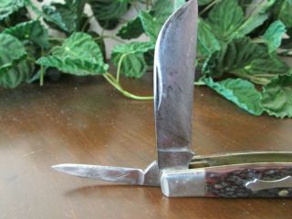 Vtg John Primble Belknap Hwd Mfg 4 Blade 5517 Congress Folding Pocket Knife 3
