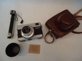 Vintage WERRA 1 Camera Carl Zeiss Jena Tessar 2,  8/50 with Leather Case,  Box 2