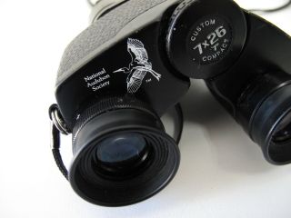 Vintage Bausch & Lomb National Audubon Society Binoculars 7x26