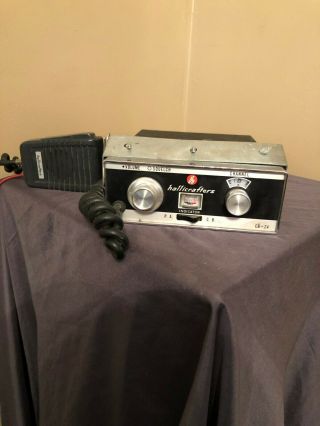 Vintage Hallicrafters Cb - 24 Cb Radio Mobile Pa 24 Channel