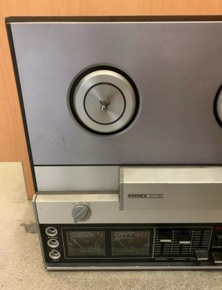 Vintage Ampex AX - 50 Reel To Reel Tape Player Recorder - 2