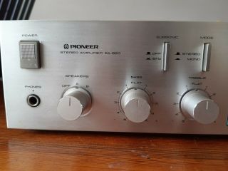 Vintage Pioneer SA - 620 Integrated Stereo Amplifier 3