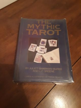 The Mythic Tarot By Juliet Sharman - Burke And Liz Greene Complete Vtg