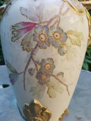 Exquisite Antique 1880s Victorian Royal Bonn Vase. 11
