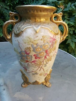 Exquisite Antique 1880s Victorian Royal Bonn Vase. 2