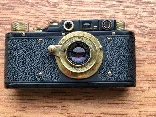Leica - Ii (d) Luftwaffe Wwii Vintage Russian Rf 35mm Gold Photo Camera