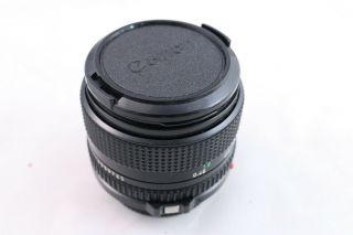 Vintage Canon Lens FD 50mm F1.  4 Prime Fixed No Mold Fungus AE - 1 A - 1 SLR Camera 7