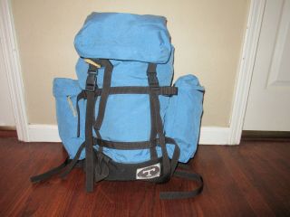 Vintage 70s Trailwise Trail Wise Berkeley Hiking Camping Backpack Made In Usa