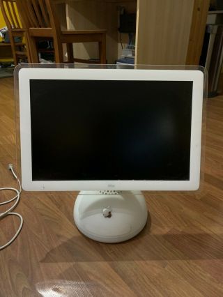 Vintage Apple Imac G4/1.  25 20 - Inch M9290ll/a With Power Cord And Box