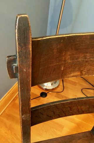 Gustav Stickley Rabbit Ear side chair,  Eastwood,  NY 1902 5