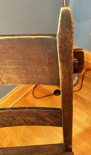 Gustav Stickley Rabbit Ear side chair,  Eastwood,  NY 1902 6