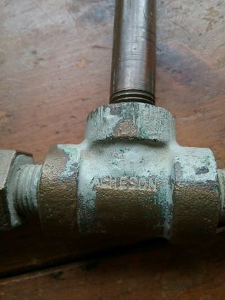 Vintage Brass ACHESON Steam Whistle 3