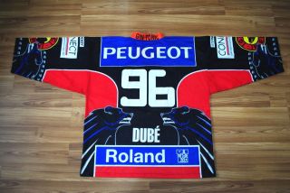 Sc Bern 96 Christian Dubé Match Worn ? Hockey Shirt Jersey Rare Xl Vintage Rare