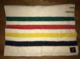 Rare Vintage 1 Half Point Early’s Witney Point Hudson Bay Wool Blanket England