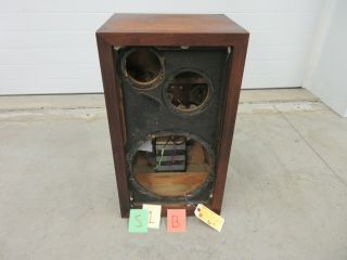 Acoustic Research Ar - 3a Vintage Enclosure Crossover Speaker Cabinet Terminal