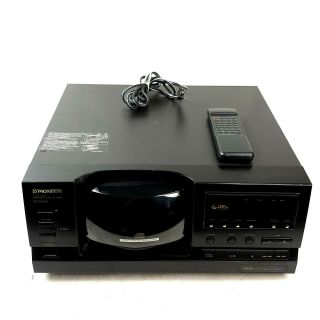 Vintage Pioneer Pd - F906 101 Disc Cd Player Changer W/ Remote