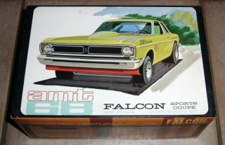 Vintage 51 Year Old Amt 1968 Ford Falcon 3in1 Customizing Kit 100 & Unbuilt