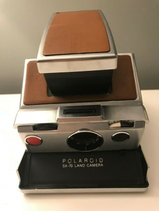 Vintage Polaroid Sx - 70 Land Camera W/ Accessories