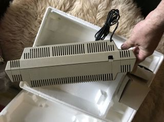 Vtg Atari 400 Home Computer Game System w/ Power Supply & Box 4