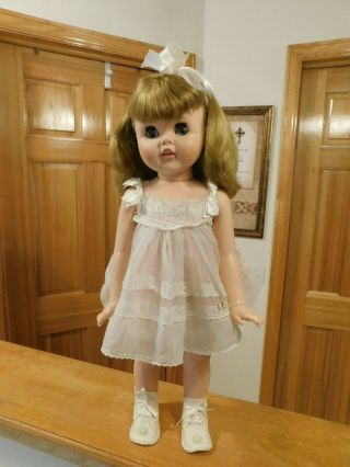 Vintage American Character Toodles Doll 24 " Flirty Eyes Dress 1960