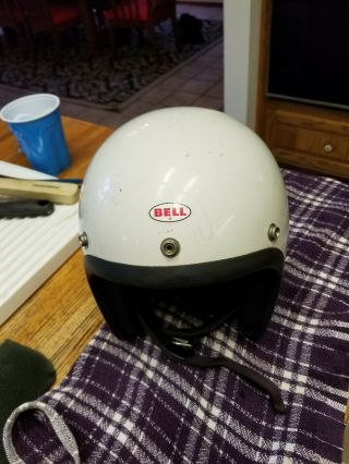 1968 VINTAGE BELL TOPTEX HELMET Size 6 7/8 SNELL MEMORIAL FOUNDATION 2