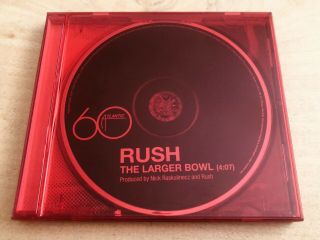(very Rare Promo Cd In Red Jewel Casing) Rush: The Larger Bowl