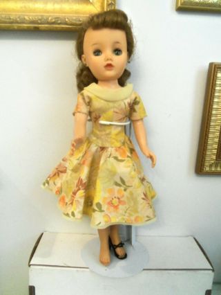 Vintage 1950s 15 " Miss Revlon Doll - Dress
