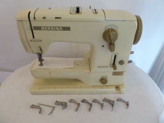 Vintage Bernina Record 730 Sewing Machine Recently Serviced And Pat