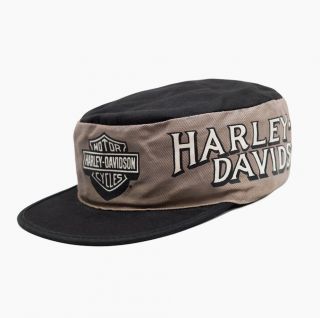 Vintage Supreme 1980s Harley Davidson Eagle Rare Painters Cap Usa Hat 3d Emblem