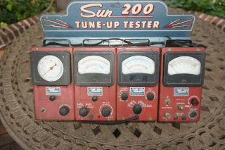 Vintage Sun - 200 Tune - Up 4 Module Tester 214 Tdt - 12 218 212 Gas Oil Service