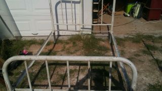 Antique Iron Bed Frame,  Full Size 1920 