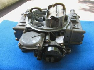 Vintage,  Holley 4160,  650 C.  F.  M. ,  4bbl.  Marine Engine Carburetor