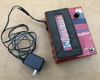 Digitech Whammy Wh - 1 Wh1 Very Rare Vintage Pedal Built In Power Supply
