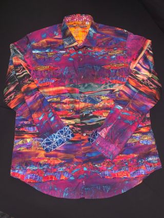 Robert Graham Limited Edition XL Captain ' s Desert ($398) EXTREMELY RARE 2
