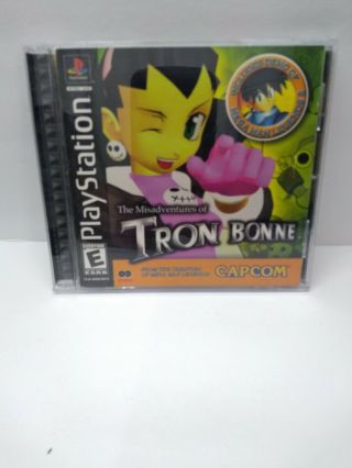 Misadventures Of Tron Bonne Ps1 (sony Playstation 1,  2000) Rare