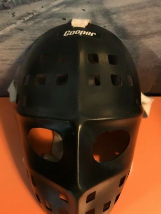 Vintage Goalie Mask COOPER Street Hockey SM6 twarnstick 2