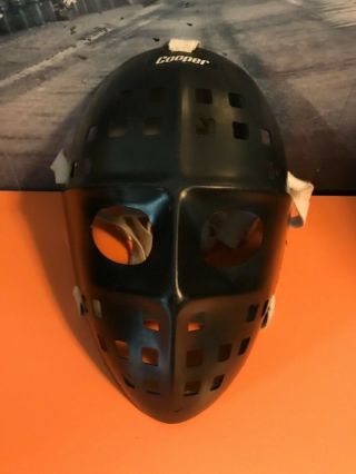 Vintage Goalie Mask COOPER Street Hockey SM6 twarnstick 3
