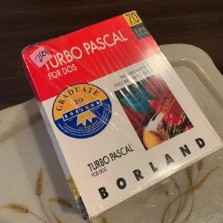 Vintage Borland Turbo Pascal 7.  0 For Dos