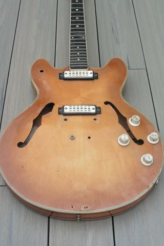 ∞ Vintage 1963 Eko Modello 290 Barracuda Electric Guitar (Project),  Rare Colour 2
