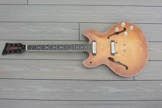 ∞ Vintage 1963 Eko Modello 290 Barracuda Electric Guitar (Project),  Rare Colour 5