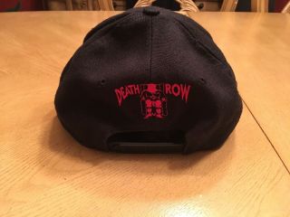 Vintage 2Pac Death Row Records Snapback Hat VTG Tupac ‘90s 2