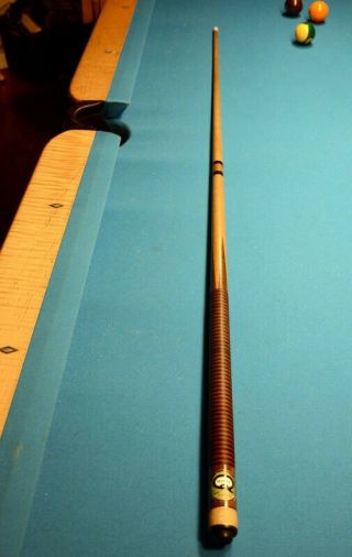 Vintage Rich Q Pool Cue - 4 points,  factory sticker,  1970s,  great example 6