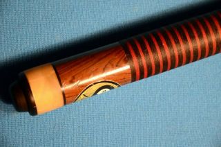 Vintage Rich Q Pool Cue - 4 points,  factory sticker,  1970s,  great example 8