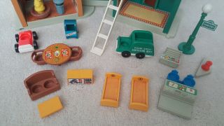 VINTAGE FISHER PRICE LITTLE PEOPLE PLAY FAMILY SESAME STREET (938) 5