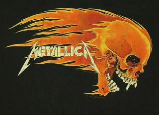 Vintage 1994 Metallica Pushead Concert T - Shirt Size Xl Giant Brand