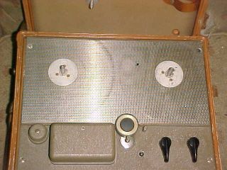 Vintage Ampex 601 Portable Reel To Reel Tape Recorder 3