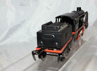 CLEANEST Vintage O TIN DISTLER Steam Freight Set BOXED WindUp clockwork Runs 6