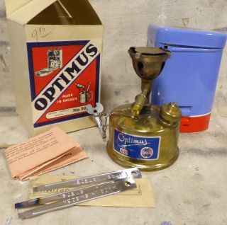 Vintage Optimus 80 Backpacking Camping Mountaineering Cook Stove